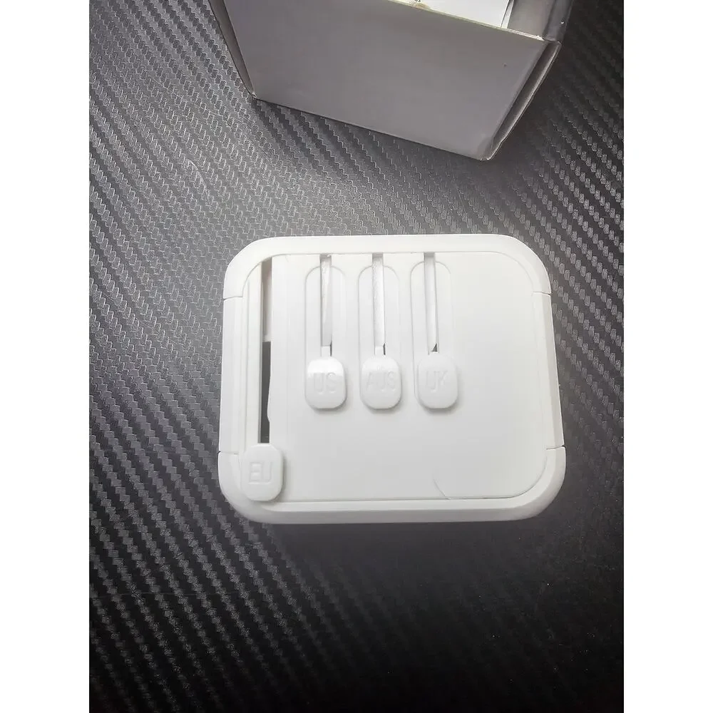 Universal International Charger AC Plug 3 USB-A & 1 USB Type-C - USA EU UK AUS